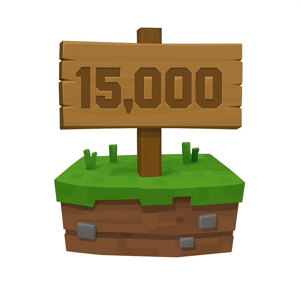 15,000 Claimblocks