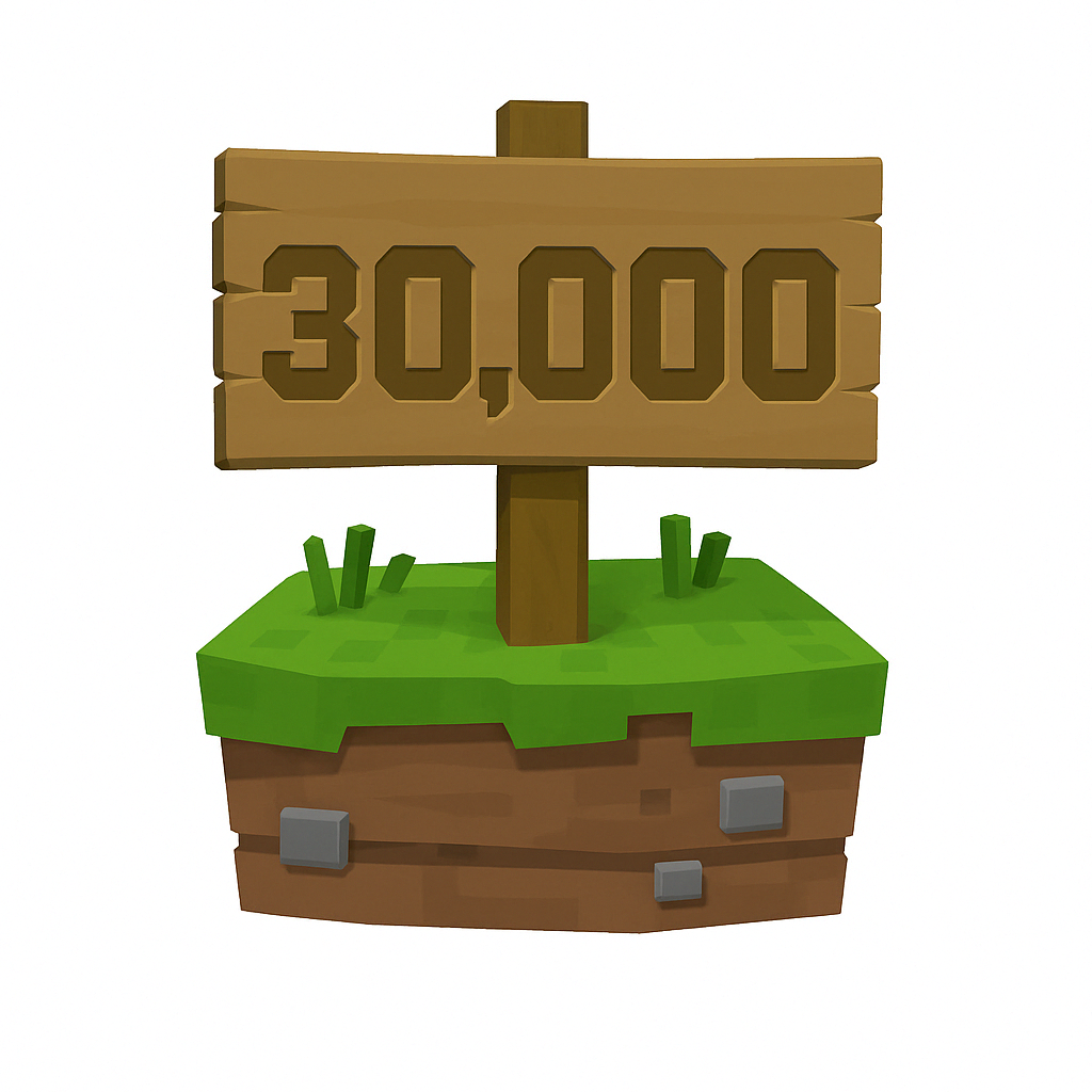 30,000 Claimblocks