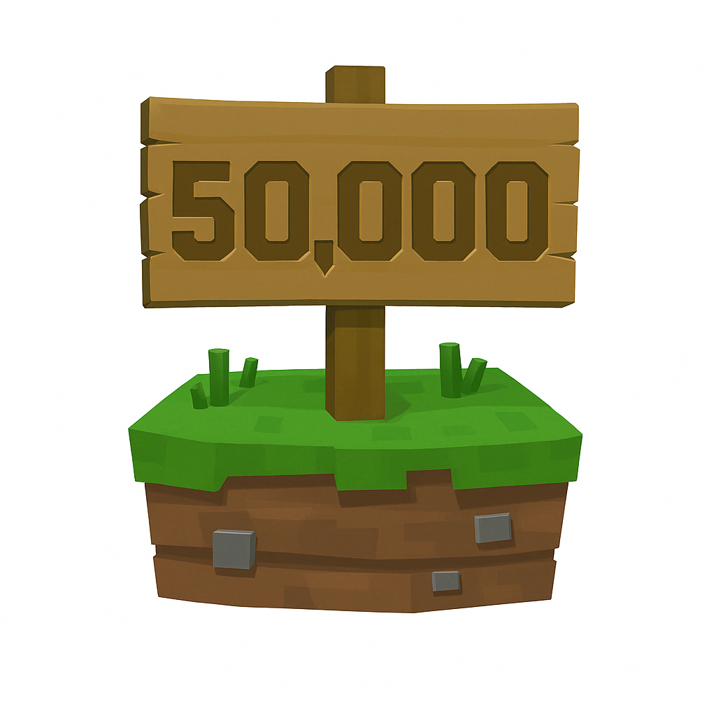 50,000 Claimblocks
