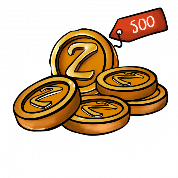 500 Coins