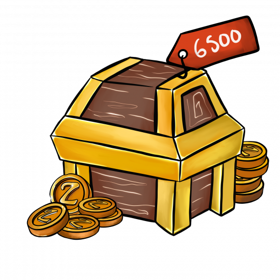 6500 Coins