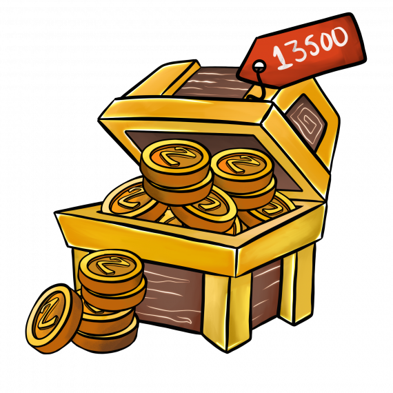 12500 Coins